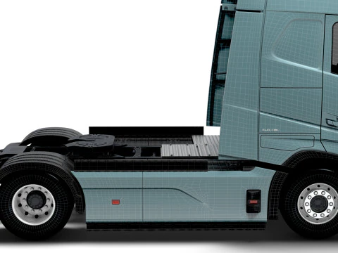 Volvo FH Aero Electric 4x2 Tractor 2026 3D Model