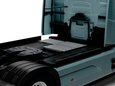 Volvo FH Aero Electric 4x2 Tractor 2026 3D Model