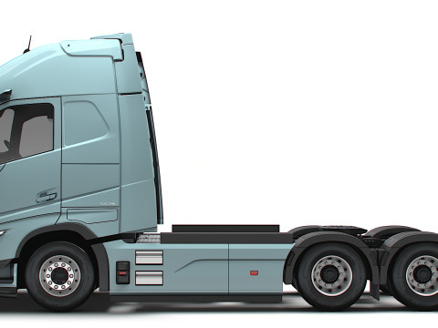 Ciągnik elektryczny Volvo FH Aero 6x2 2026 Model 3D
