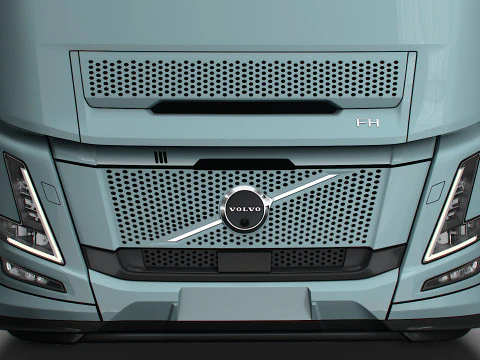 Trator Volvo FH Aero El&eacute;trico 6x2 2026 Modelo 3D