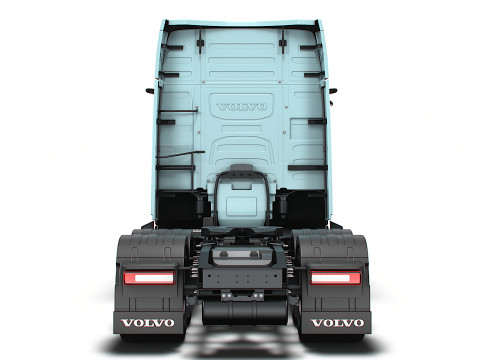 Ciągnik elektryczny Volvo FH Aero 6x2 2026 Model 3D
