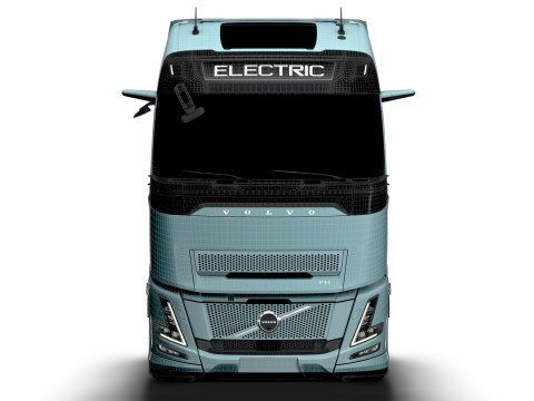 Ciągnik elektryczny Volvo FH Aero 6x2 2026 Model 3D
