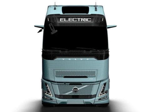 Trator Volvo FH Aero El&eacute;trico 6x2 2026 Modelo 3D