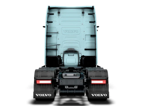 Trator Volvo FH Aero El&eacute;trico 6x2 2026 Modelo 3D