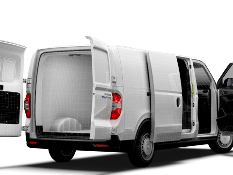 Maxus eDeliver3 LWB HQ Inte 2026 3D Model