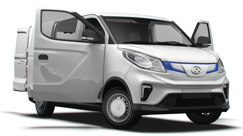 Maxus eDeliver3 SWB HQ Inte 2026 3D Model .c4d .max .obj .3ds .fbx .stl .blend 