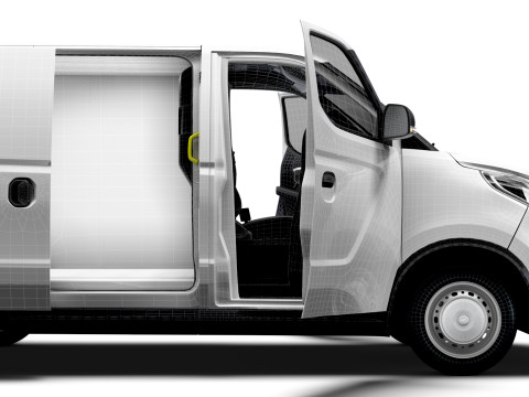 Maxus eDeliver3 SWB HQ Inte 2026 3D Model