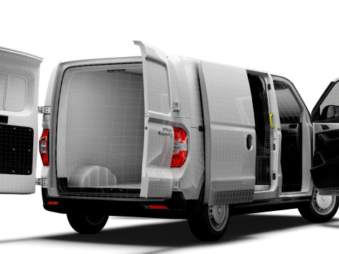 Maxus eDeliver3 SWB HQ Inte 2026 Modelo 3D