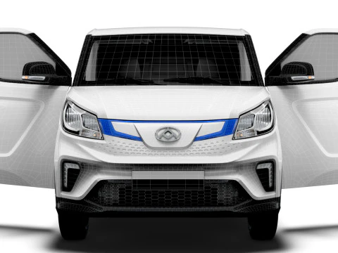 Maxus eDeliver3 SWB HQ Inte 2026 Modelo 3D