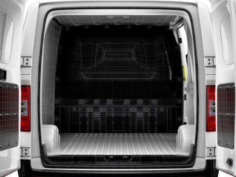 Maxus eDeliver3 SWB HQ Inte 2026 3D Model