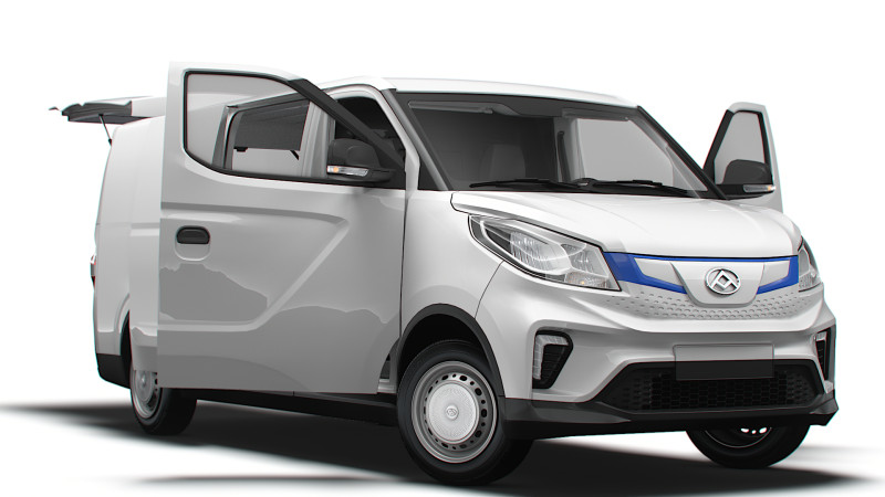 Maxus eDeliver3 LWB HQ Int 阀门 2026 3D 模型 .c4d .max .obj .3ds .fbx .stl .blend 