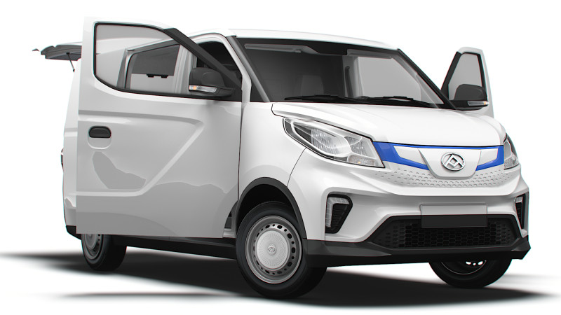 Maxus eDeliver3 SWB HQ 내부 밸브 2026 3D 모델 .c4d .max .obj .3ds .fbx .stl .blend 