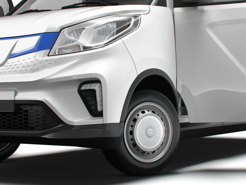 Maxus eDeliver3 SWB HQ 내부 밸브 2026 3D 모델