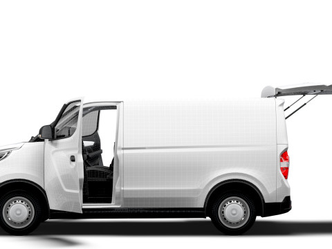 Maxus eDeliver3 SWB HQ 내부 밸브 2026 3D 모델