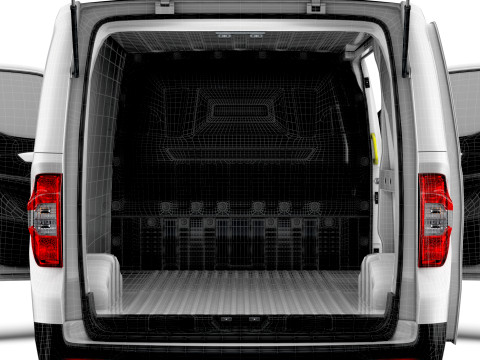 Maxus eDeliver3 SWB HQ 내부 밸브 2026 3D 모델