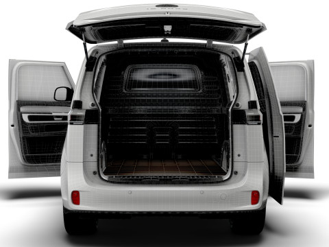 VW ID Buzz Cargo SWB GTX Valf HQInterior 2026 3D Model