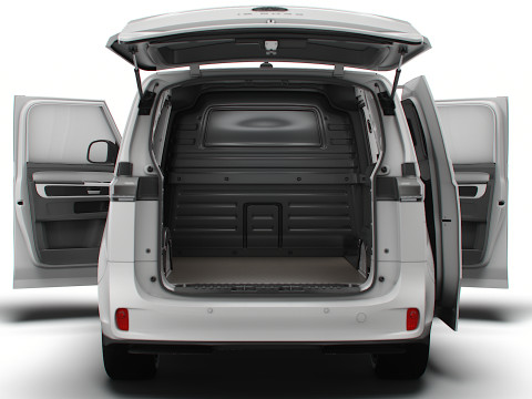 VW ID Buzz Cargo SWB GTX Valf HQInterior 2026 3D Model
