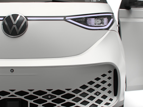 VW ID Buzz Cargo SWB HQInterior 2026 Modelo 3D