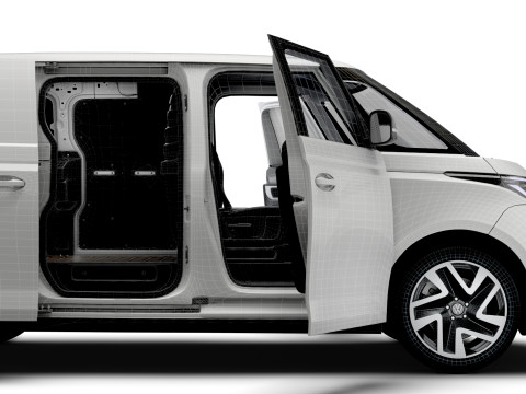 VW ID Buzz Cargo SWB HQInterior 2026 Modelo 3D
