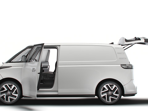 VW ID バズ カーゴ SWB バルブ HQインテリア 2026 3Dモデル