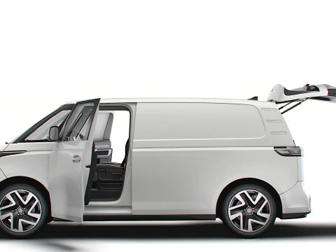 Valvola VW ID Buzz Cargo SWB HQInterni 2026 Modello 3D