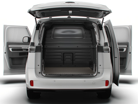 VW ID バズ カーゴ SWB バルブ HQインテリア 2026 3Dモデル
