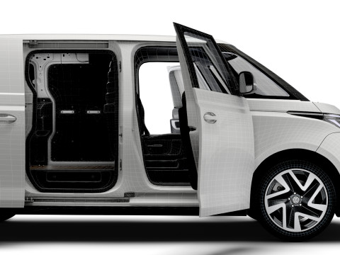 VW ID バズ カーゴ SWB バルブ HQインテリア 2026 3Dモデル
