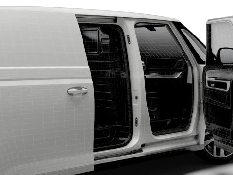 Valvola VW ID Buzz Cargo SWB HQInterni 2026 Modello 3D