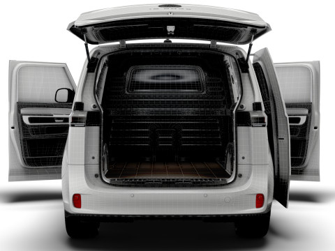 VW ID バズ カーゴ SWB バルブ HQインテリア 2026 3Dモデル