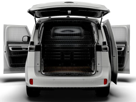 Valvola VW ID Buzz Cargo SWB HQInterni 2026 Modello 3D