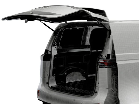 Valvola VW ID Buzz Cargo SWB HQInterni 2026 Modello 3D