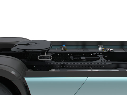 Trator Mercedes Benz Actros L Pro1851 4x2 2026 Modelo 3D