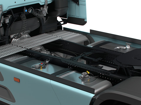 Trator Mercedes Benz Actros L Pro1851 4x2 2026 Modelo 3D