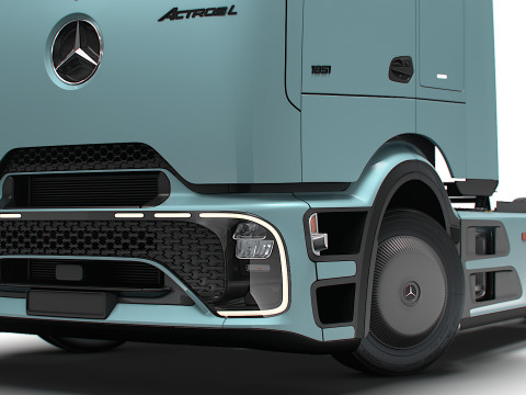 Trator Mercedes Benz Actros L Pro1851 4x2 2026 Modelo 3D