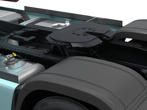 Trator Mercedes Benz Actros L Pro1851 4x2 2026 Modelo 3D