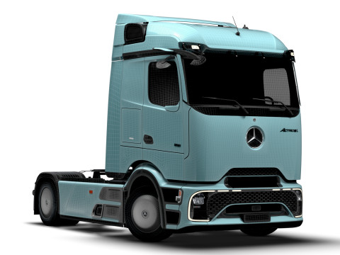 Trator Mercedes Benz Actros L Pro1851 4x2 2026 Modelo 3D
