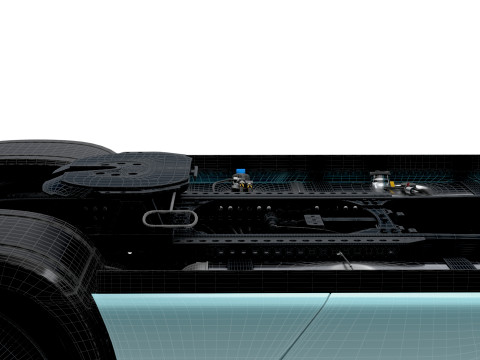 Trator Mercedes Benz Actros L Pro1851 4x2 2026 Modelo 3D