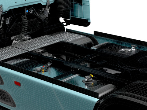 Trator Mercedes Benz Actros L Pro1851 4x2 2026 Modelo 3D