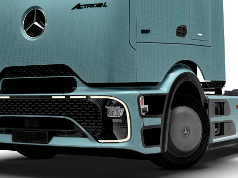 Trator Mercedes Benz Actros L Pro1851 4x2 2026 Modelo 3D