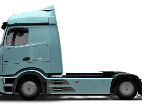 Trator Mercedes Benz Actros L Pro1851 4x2 2026 Modelo 3D