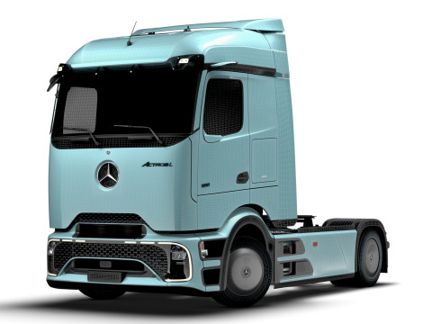 Trator Mercedes Benz Actros L Pro1851 4x2 2026 Modelo 3D