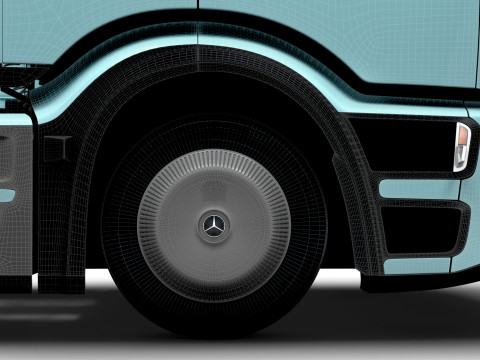 Trator Mercedes Benz Actros L Pro1851 4x2 2026 Modelo 3D