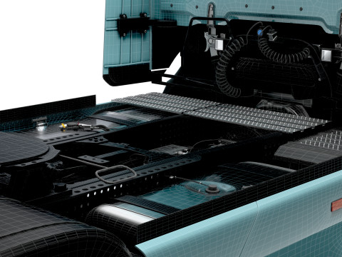 Trator Mercedes Benz Actros L Pro1851 4x2 2026 Modelo 3D