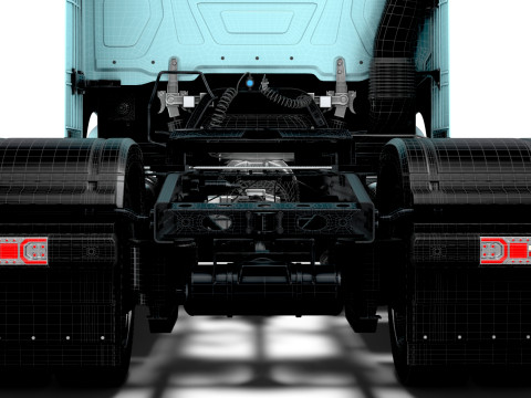 Trator Mercedes Benz Actros L Pro1851 4x2 2026 Modelo 3D