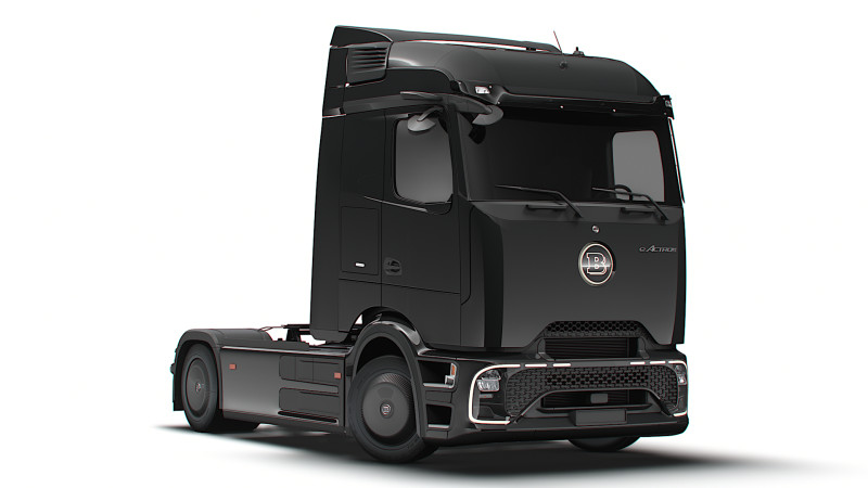 Tractor Brabus eActros Pro600 4x2 2026 Modelo 3D .c4d .max .obj .3ds .fbx .stl .blend 