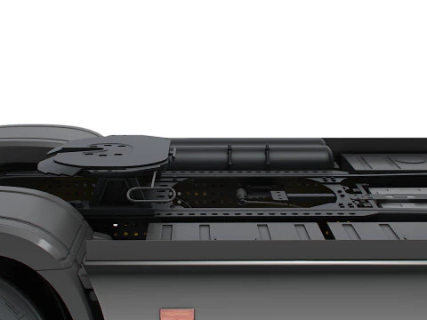 Trator Brabus eActros Pro600 4x2 2026 Modelo 3D