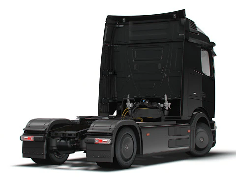 Trator Brabus eActros Pro600 4x2 2026 Modelo 3D