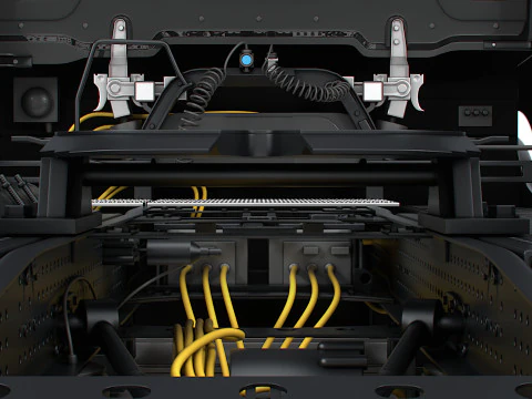 Trator Brabus eActros Pro600 4x2 2026 Modelo 3D