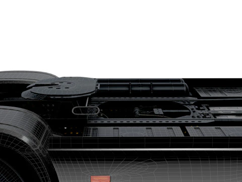 Trator Brabus eActros Pro600 4x2 2026 Modelo 3D