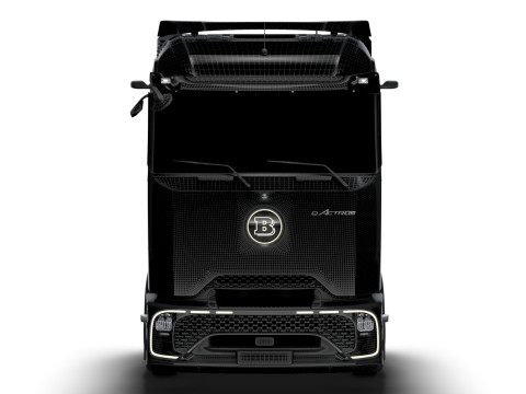 Tractor Brabus eActros Pro600 4x2 2026 Modelo 3D